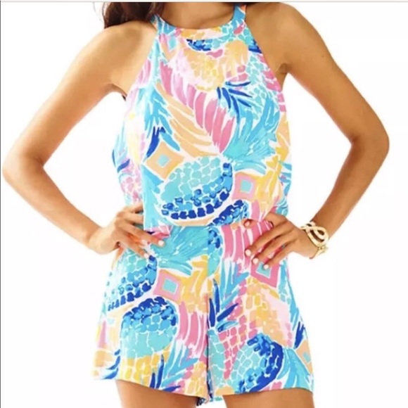 Lilly Pulitzer Pants - Lilly Pulitzer Edona Romper